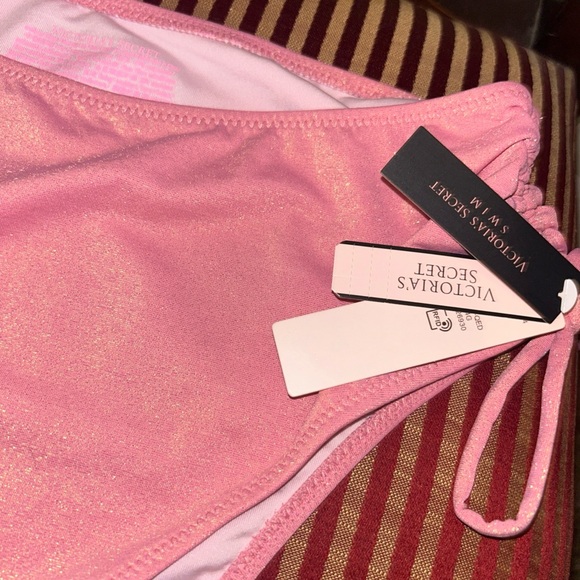 Victoria's Secret Sparkling Pink Bikini Bottom - Picture 5 of 8